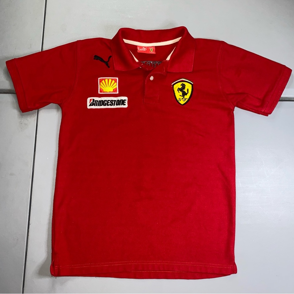 Puma Scuderia Ferrari Polo Team Shirt F1 Racing